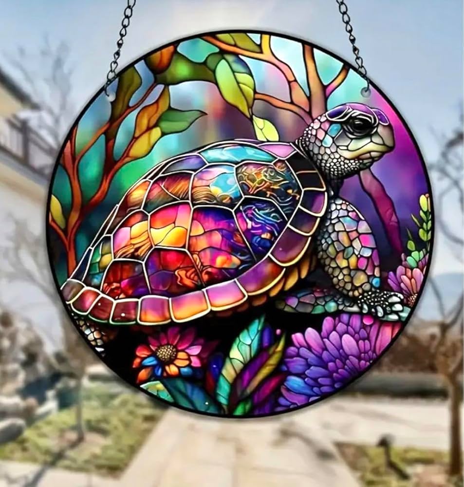 ☆特大ステンドグラス風　鏡☆ ☆特大ステンドグラス風 鏡☆